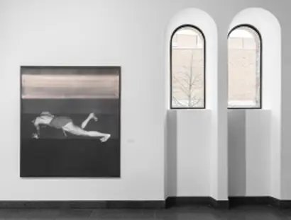 Blick in die Ausstellung "Phantome" von Dominik Lejman