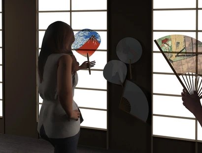 Konzeptvisualisierung Samurai Museum Berlin