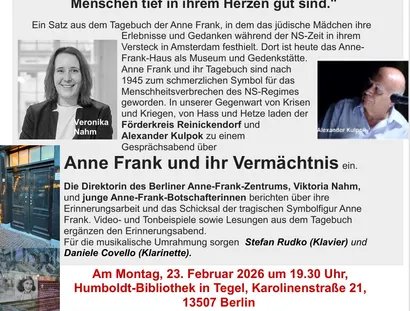 Anne Frank | Flyer