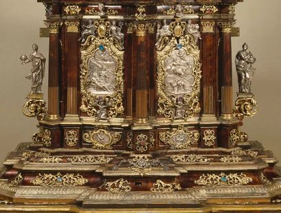 Kabinettschränkchen, Augsburg, um 1705