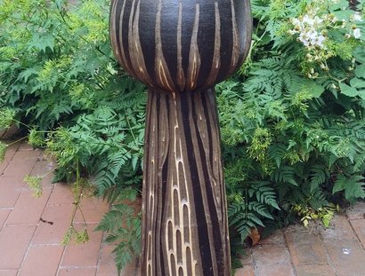 Bodenvase von Heiner Hans Körting (1911-1991), Dornburg/Thür. 1960er Jahre, Geschenk aus Privatbesitz