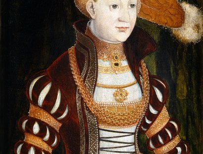 Lucas Cranach d. Ä., Werkstatt: Magdalena, Kurfürstin von Brandenburg