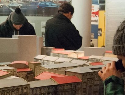 In der Ausstellung "Geschichte wird gemacht"