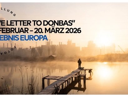 Fotoausstellung „Love Letter to Donbas“, Bilder von Serhii Korovayny - Key visual