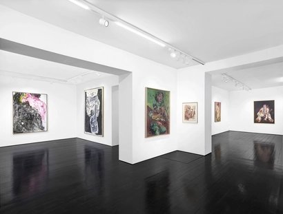Hommage a Georg Baselitz, Contemporary Fine Arts, Berlin 2018 Installationsansicht