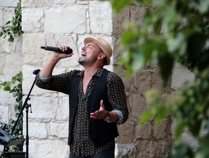 Adriano Mottola beim Italienschen Abend