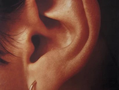 Isa Genzken, Ohr, 1980/2012, C-Print, 149 x 104 cm Privatsammlung, Courtesy neugerriemschneider, Berlin