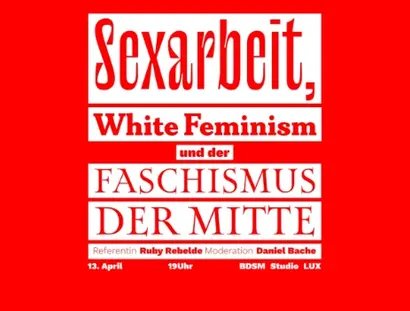 Sexarbeit - Vortrag im Studio LUX