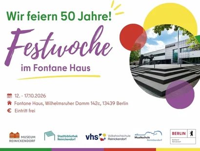 Festwoche im Fontane-Haus: 50-jähriges Jubiläum