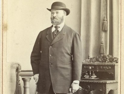 Emil Sello, Königlicher Hofgärtner am Neuen Palais, Carte de Visite