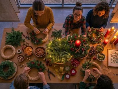 Adventskranz Workshop
