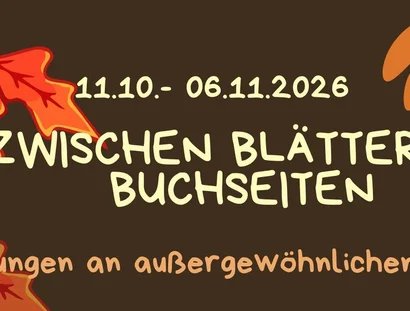 Zwischen Blätter und Buchseiten