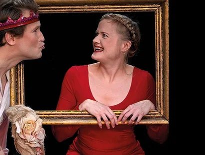 Märchen im Glaspalast von und mit dem Hexenberg Ensemble: Fischer un sin Fru | Rapunzel