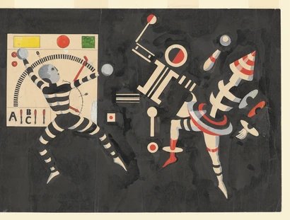 Kurt Schmidt, „Der Mann am Schaltbrett“, um 1924