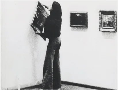 Ulay, Irritation – There is a Criminal Touch to Art, 1976, film stills, Neue Nationalgalerie, Berlin