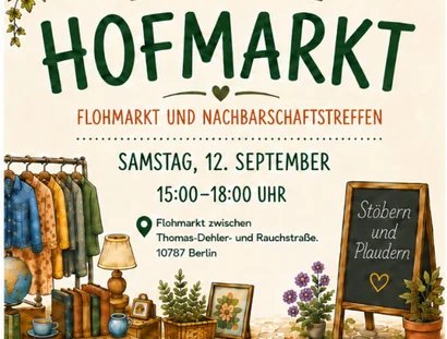 Hofmarkt in Berlin-Tiergarten 