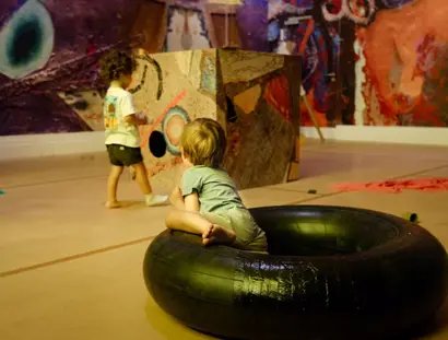 BAUBAU: Ein Spielort für Kinder, Gropius Bau, 2024 © Gropius Bau, Foto: Guannan Li
