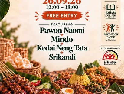 Flyer 2nd Edition Pasar ME - In Kollaboration mit MasInJer