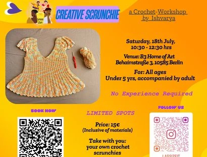 Kreativ Scrunchie Häkelworkshop