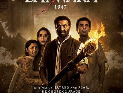 Plakat vom indischen Film "Batwara 1947" 