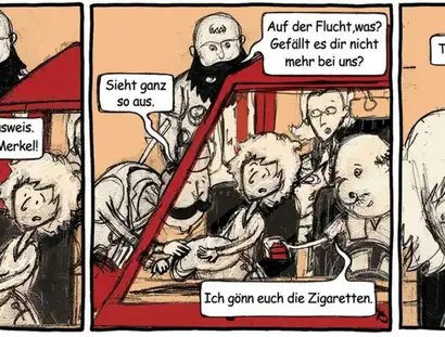 Grafische Erzählungen von Migration