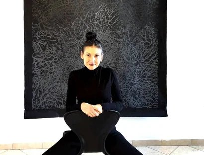 Die Künstlerin Samanta Malavasi