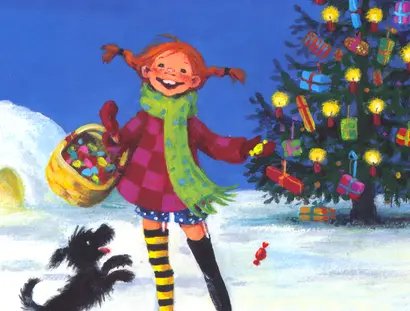 Pippi feiert Weihnachten, Hauptgrafik