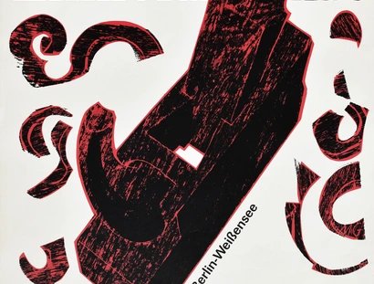 Plakat „Berliner Einheitskunst", 1991