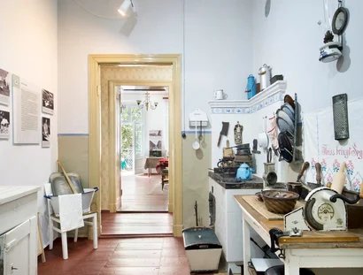Ausstellung Dunckerstraße 77, Küche