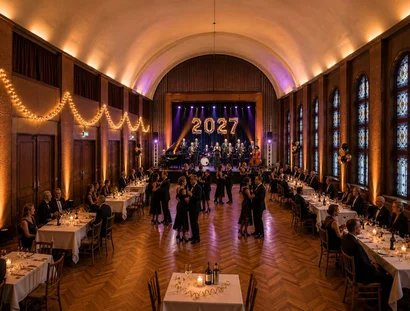 Silvesterball im festlichen Paul-Gerhardt-Saal