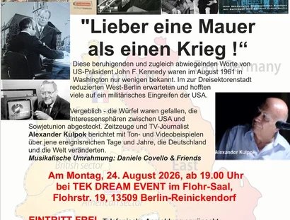„Lieber eine Mauer als einen Krieg !“
