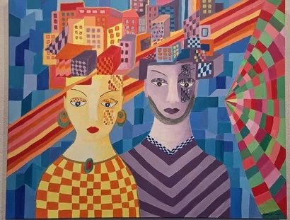 Ausstellungseröffnung Vanesa Harbek - Musikerin, Malerin, Komponistin 