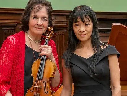 Marianne Boettcher (Violine), Yuko Tomeda (Cembalo)