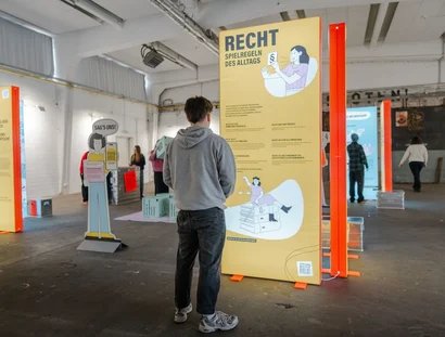 Indoor Pop-Up-Ausstellung
