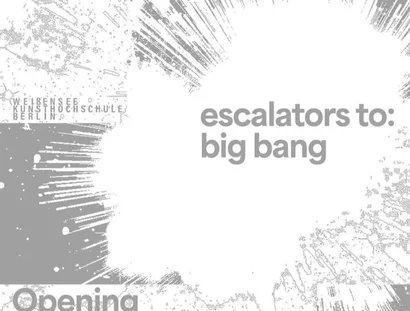 escalators to: big - Plakat
