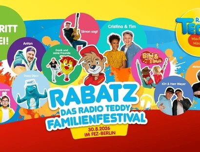 RABATZ – Das Radio TEDDY-Familienfestival, Key visual