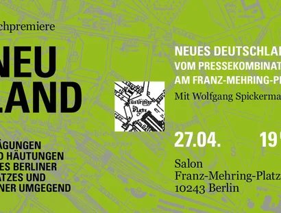 Buchpremiere Neuland