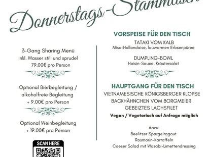 Donnerstags-Stammtisch