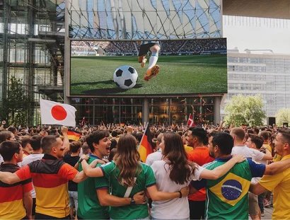 Public Viewing am Potsdamer Platz