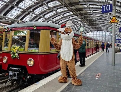 Easter train 2026 at Ostbahnhof