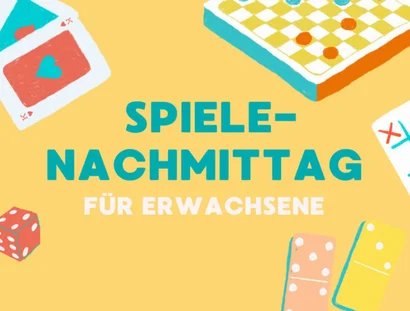 Spiele-Nachmittag für Erwachsene