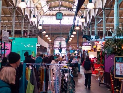 Atmosphäre Makers Market Moabit