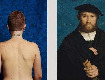 Catherine Opie, Dyke, 1993 / Hans Holbein d.J., Hermann Hillebrandt de Wedigh, 1533