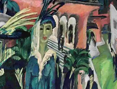 Ernst Ludwig Kirchner, Potsdamer Platz, 1914 Neue Nationalgalerie. Foto: Jörg P. Anders