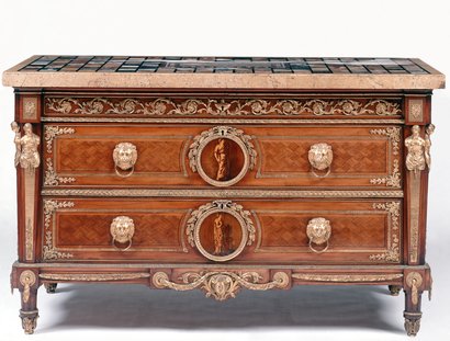 Johann Gottlob Fiedler, Kommode, um 1785