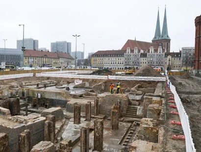 Grabung am Molkenmarkt
