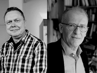Links: Christoph Tannert / rechts: Jan Faktor