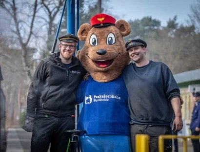 Bärchentag und Tag der Schiene bei der Parkeisenbahn