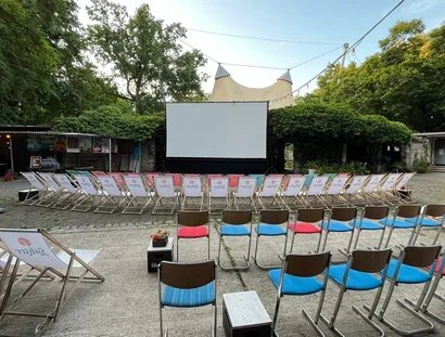 Openair-Kino auf der Freilichtbühne Weißensee, Berlin