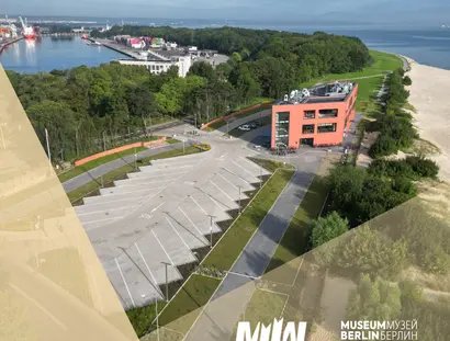 Das 2025 eröffnete Besucherzentrum auf der Westerplatte in Danzig, eine Außenstelle des Museums des Zweiten Weltkriegs in Danzig